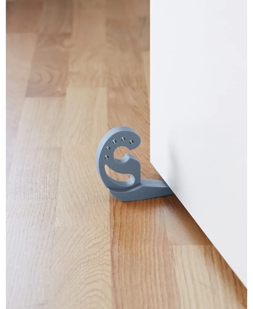 Сив и син ограничител за врати и прозорци Multi-STOP® - Wenko