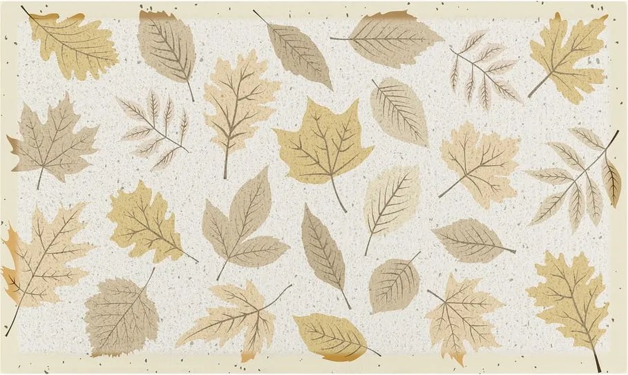 Изтривалка 40x70 cm Autumn Neutral Leaves – Artsy Doormats
