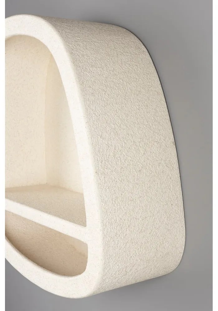 Кремав стенен рафт на няколко нива 23 cm Veda – Dutchbone