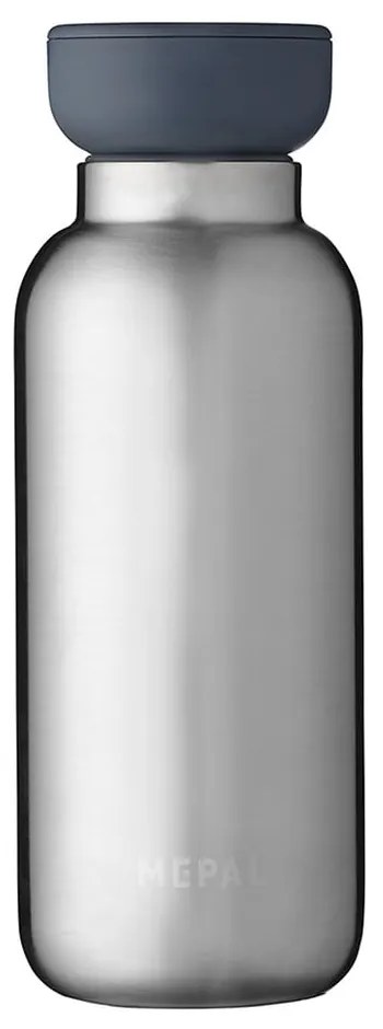 Бутилка от неръждаема стомана в сребрист цвят 350 ml Natural brushed – Mepal