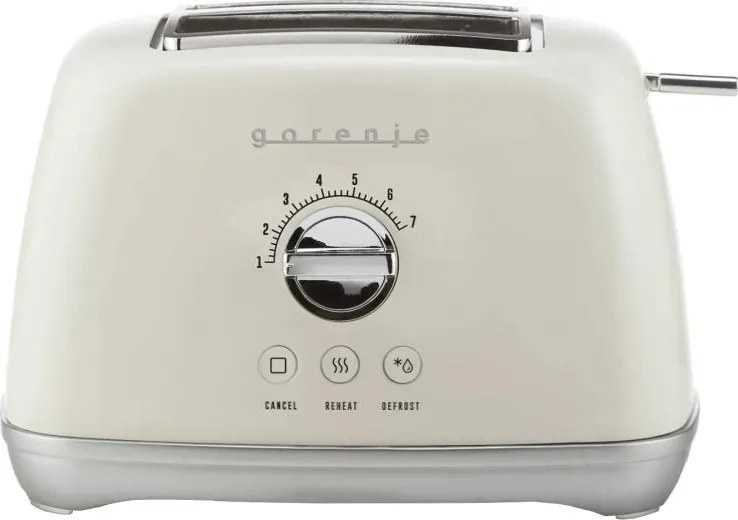 GORENJE T900RL - Тостер за две филийки 1000W/230V бял