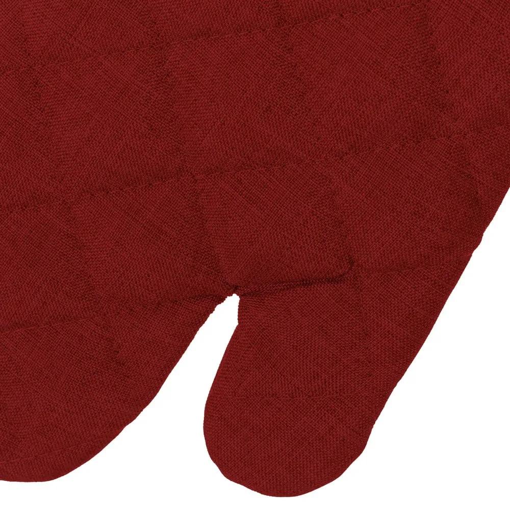 Комплект малиновочервена ръкавица и ръкохватка Loving - Casa Selección