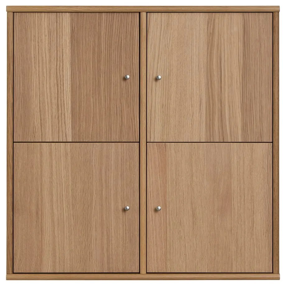 Висяща библиотека от декор от дъб в естествен цвят 70x70 cm Mistral – Hammel Furniture