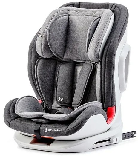Детско столче за кола ONETO3 9-36 кг. KINDERKRAFT - сиво