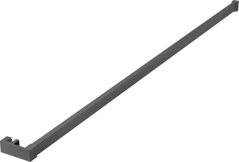 Mexen релсa за кърпи за душ стена, gun metal - 800-06-95