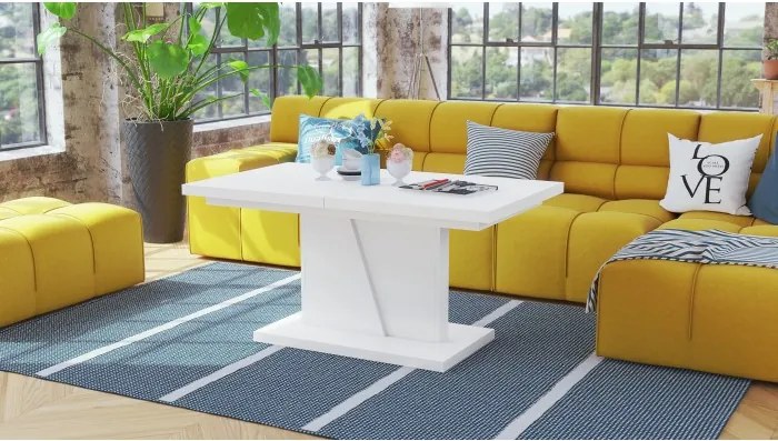 НОИР Бял мат - МОДЕРНА РАЗТЕГАТЕЛНА ХОЛНА МАСА