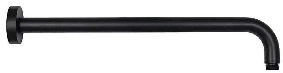 Paffoni - Кръгло душово рамо 40 см, черно