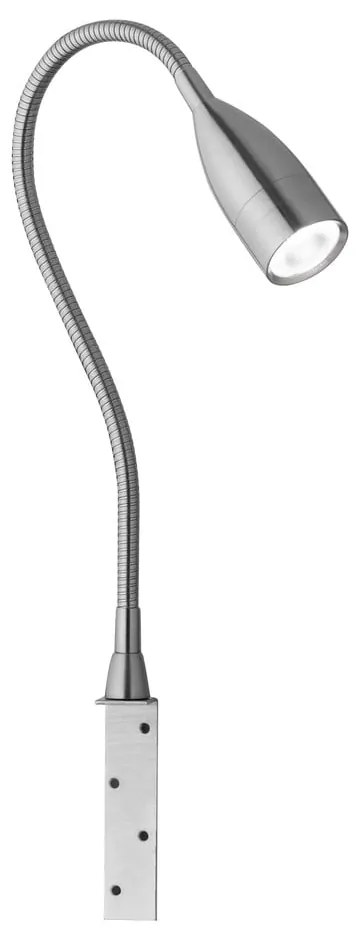 Метален LED затъмняващ се прожектор в сребрист цвят Sten – Fischer &amp; Honsel