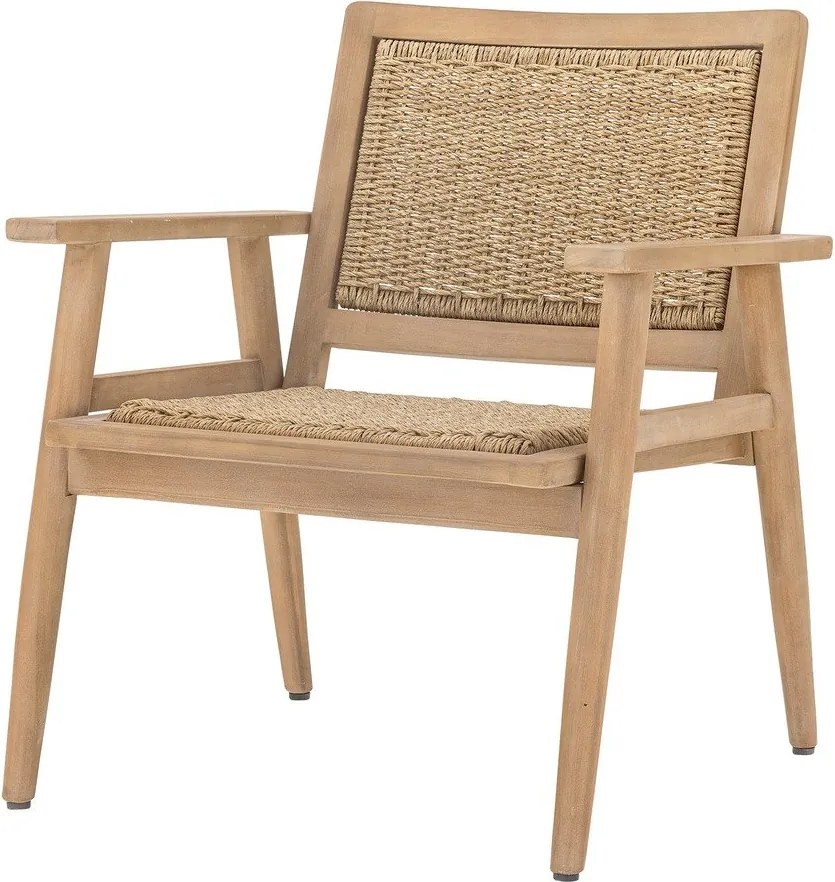 Градински стол от масивно дърво в естествен цвят Sorrento – Bloomingville