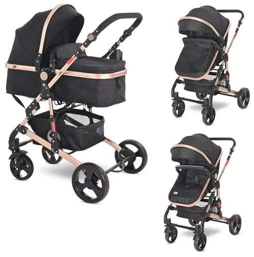 Детска количка ALBA CLASSIC LORELLI - Black