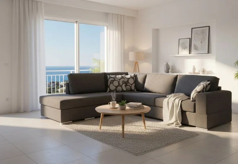 Ъгъл диван Must-Right-275φ 210β-Gray