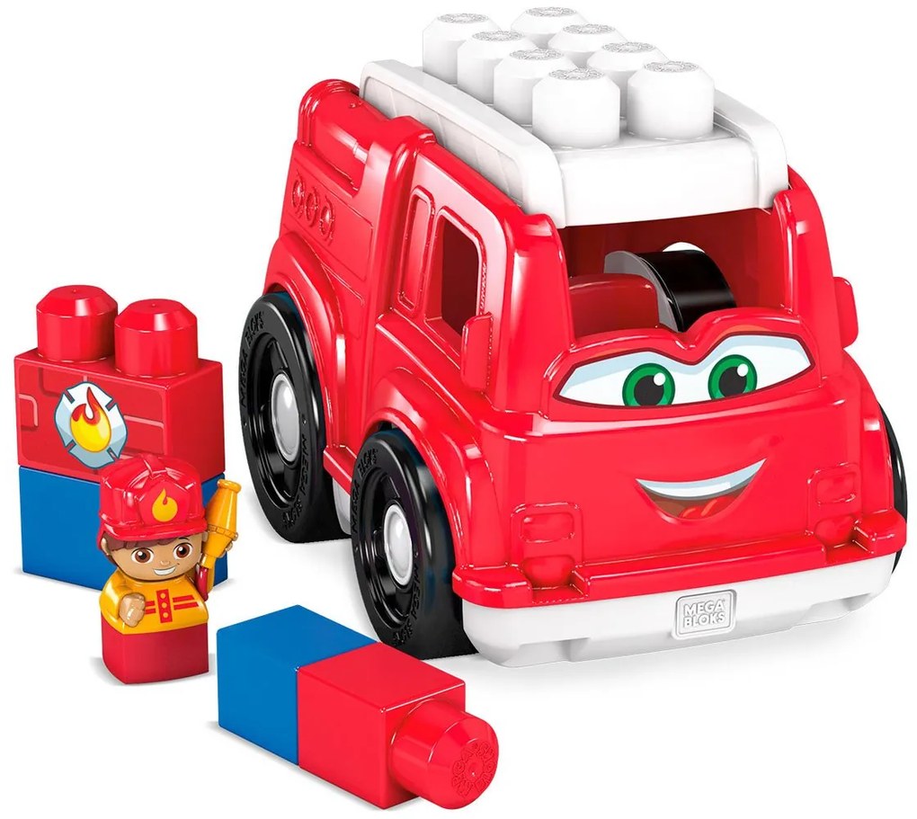 Игрален комплект Mega Bloks, пожарен камион