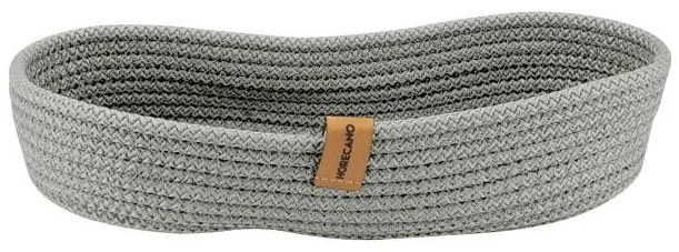 Horecano - Плетен панер овал 30x13xh6см антрацит (HC-24709) (YUV.106-A)