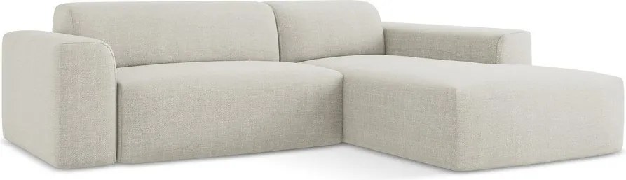 Бежов ъглов диван (десен ъгъл) Keli – Makamii