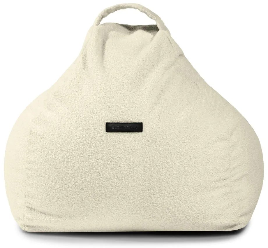 Светлосив детски пуф от букле Game Amuse – SLOWDOWN