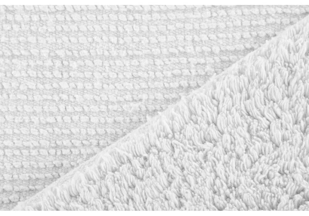 Бяла постелка за баня 50x45 cm Riva - Tiseco Home Studio