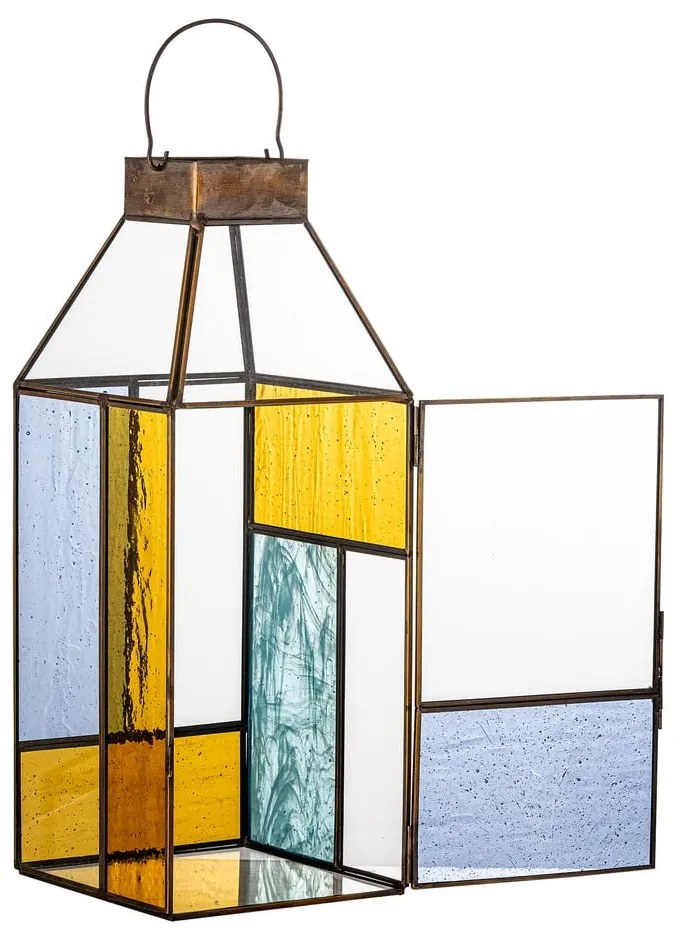 Стъклен фенер (височина 38 cm) Drew – Bloomingville
