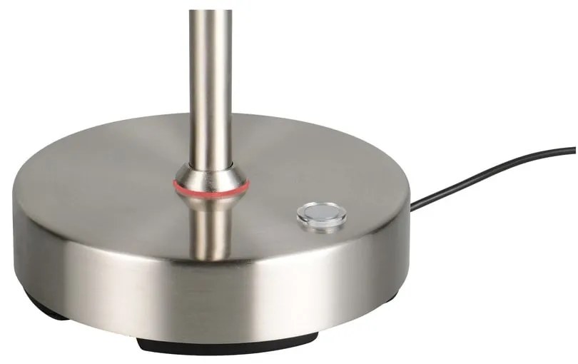 LED настолна лампа сребърна (височина 45 cm) Moreno – Trio