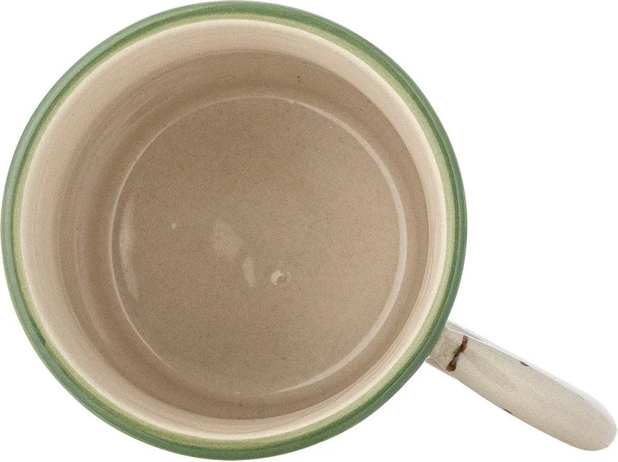 Зелена керамична чаша за капучино 260 ml Hezha – Bloomingville