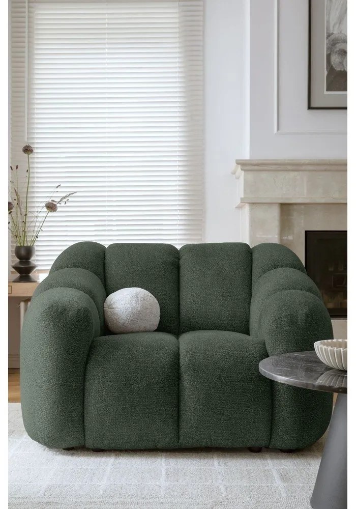 Тъмнозелено кресло Shell – Miuform