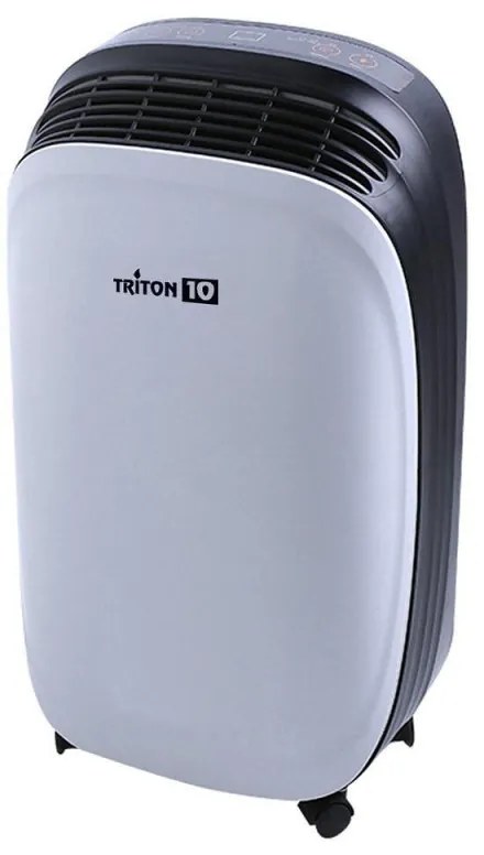 Влагоабсорбатор Attractive TRITON 10, 175W, 1.8 л, 10л/24ч, R290, Таймер, Автоматичен дефрост, Сензор за влажност, Бял/черен