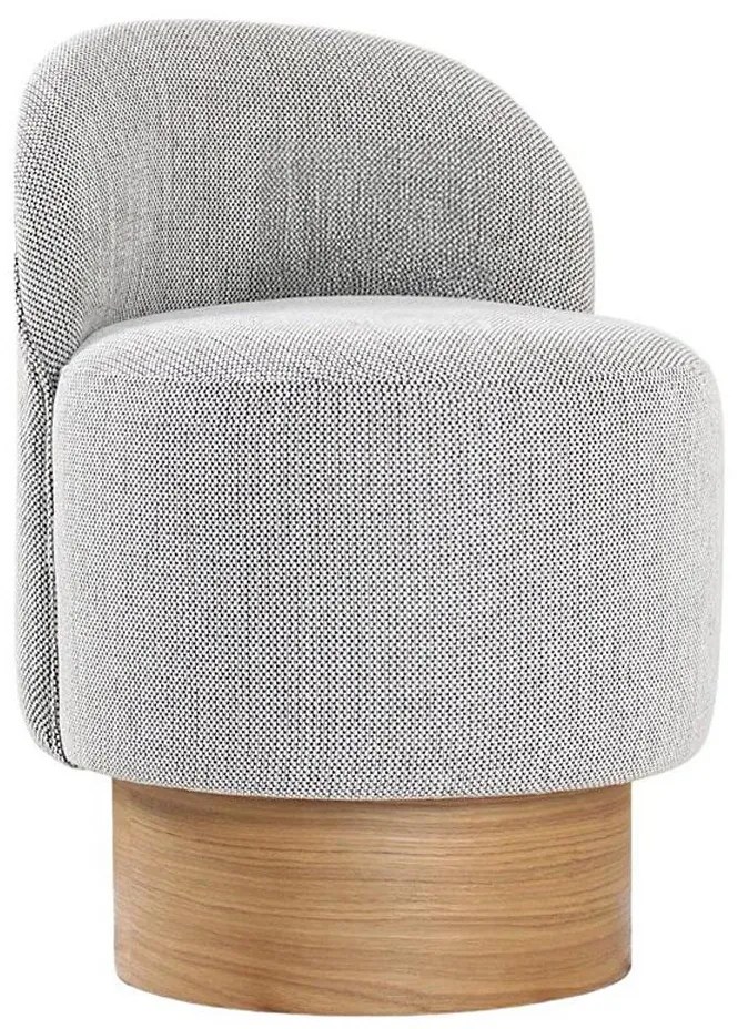 Детско кресло RIKI 40x47 см сиво