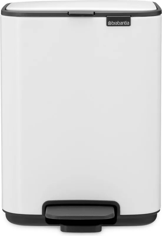 Бяло стоманено кошче за боклук с педал 4 l Bo – Brabantia