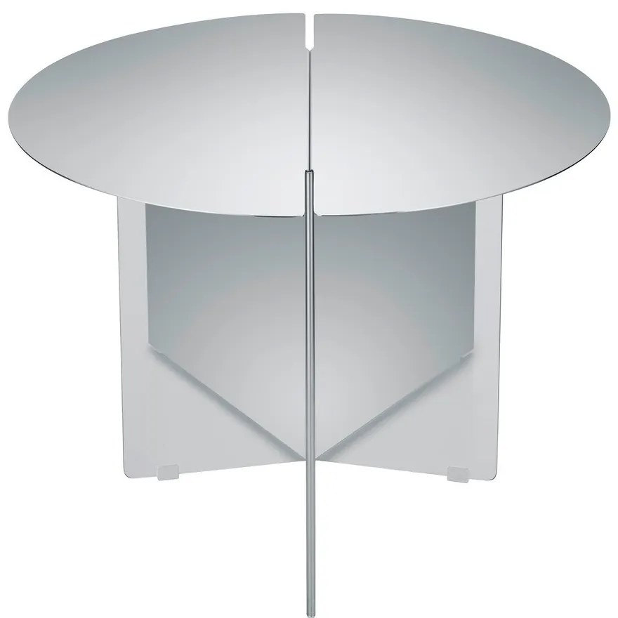 Кръгла странична масичка от неръждаема стомана ø 50 cm Oru – Blomus