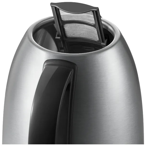 Електрическа кана BUYDEEM K640, 2400W, 1.7 л, Защита от кипене на сухо, Без BPA, LED, Инокс