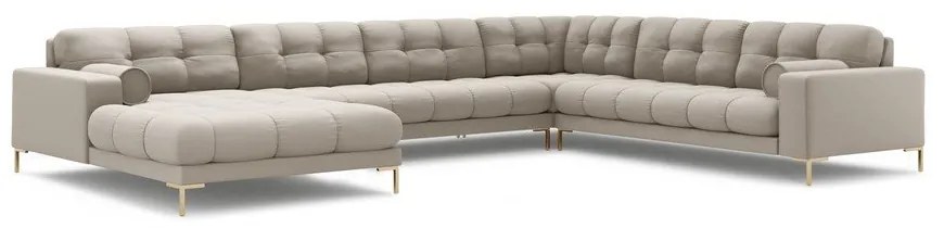 Бежов ъглов диван (десен ъгъл) Bali – Cosmopolitan Design