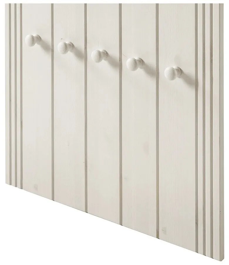 Бял комплект за коридор от масивен бор 60x120x25 cm Anita – Støraa