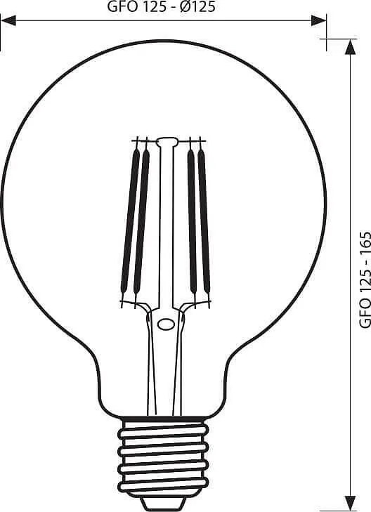 LED крушка VIVALUX FLICK OPAL LED, 10.6W, E27, 4000K