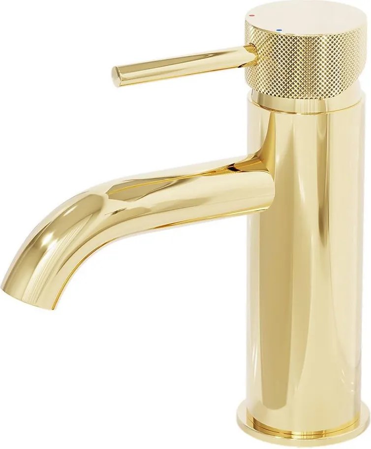 Смесител за умивалник ANHOLT, 15,6 cm, полирана месингова повърхност