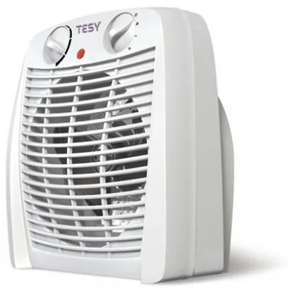 Вентилаторна печка TESY HL 213 V, 2000W, Светлинен индикатор, Защита от прегряване и замръзване, Вентилация, Бял