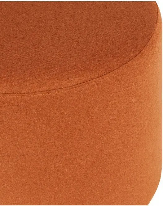 Теракотена вълнена табуретка Folk – noo.ma