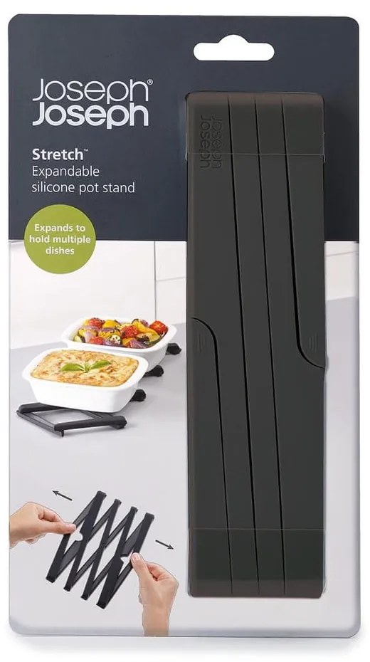 Черна сгъваема подложка за горещи съдове - Joseph Joseph