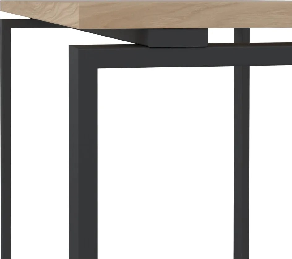 Работна маса с дъбов плот 60x120 cm Sign - Tvilum