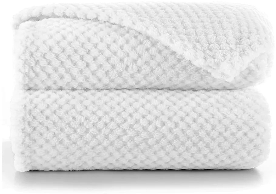 Бяло одеяло от микрофибър , 220 x 240 cm Henry - DecoKing