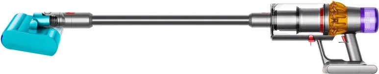 Вертикална прахосмукачка Dyson V15S Detect Submarine 448798-01, 660W, 0.77 л, 60 мин автономия, Сензори, 4 режима, LCD, Сив/син