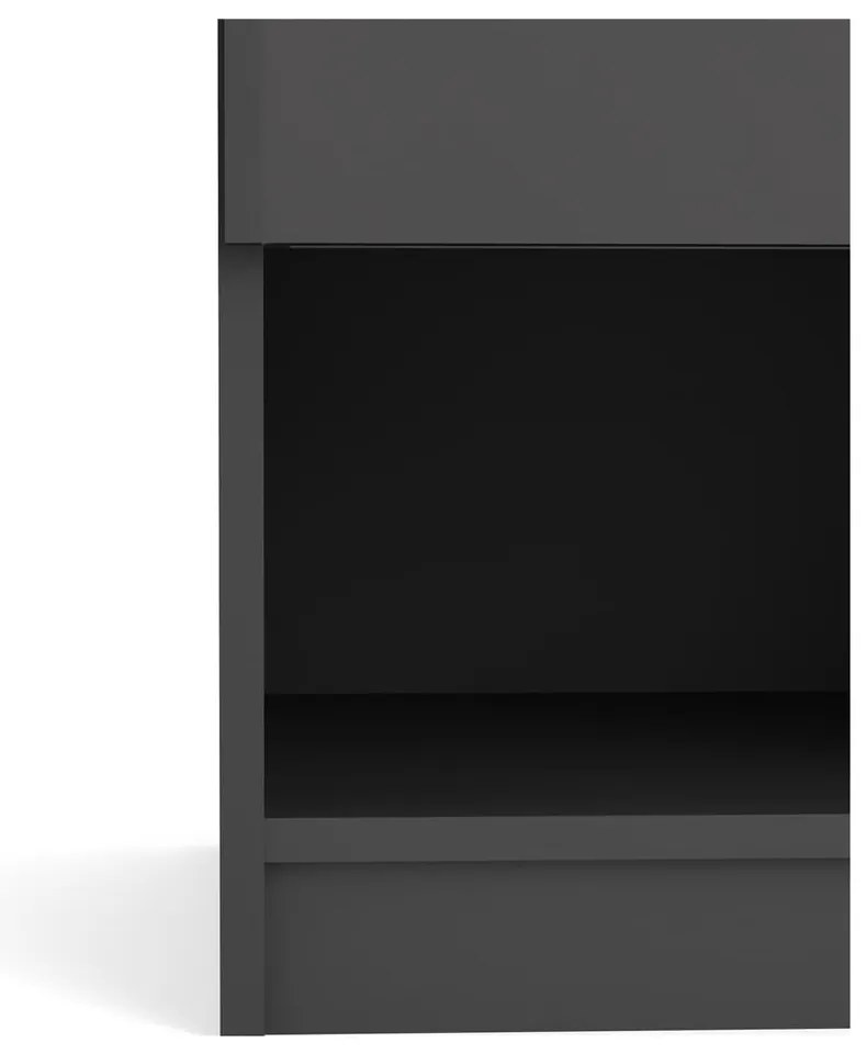 Черно нощно шкафче Naia - Tvilum