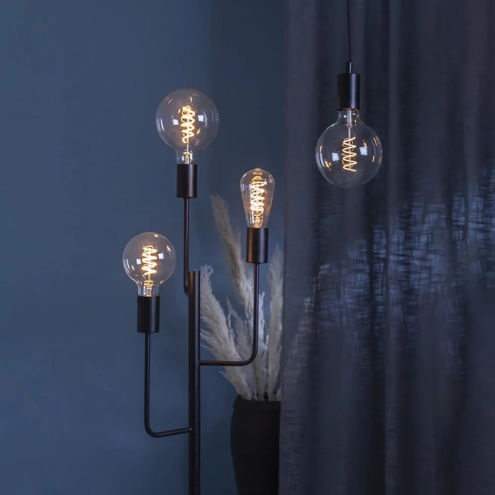 Топла LED крушка с димируема жичка E27, 4 W Spiral Filament - Star Trading