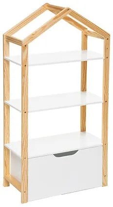 Детски шкаф за съхранение atmosphera Kima House, MDF