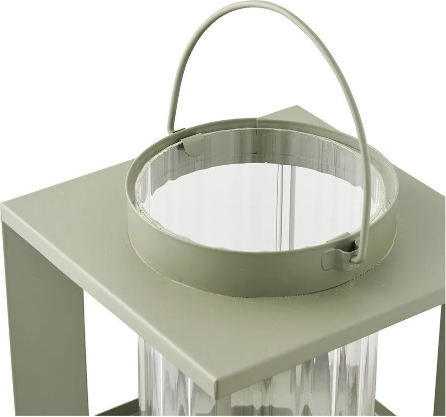 Метален/стъклен фенер (височина 20,5 cm) Lohals – House Nordic
