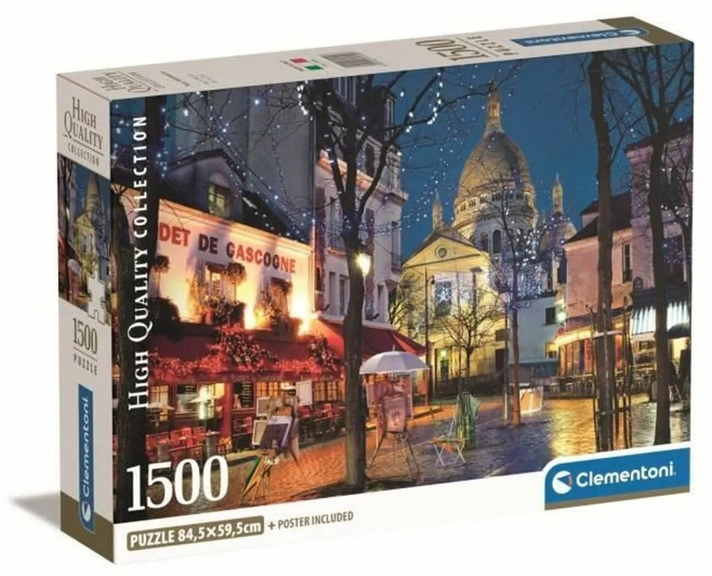 Пъзел Clementoni Paris Montmartre 1500 Части