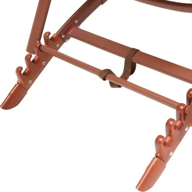 Сгъваем шезлонг Hesperide Samba, Алуминий - Лешник/Пралине