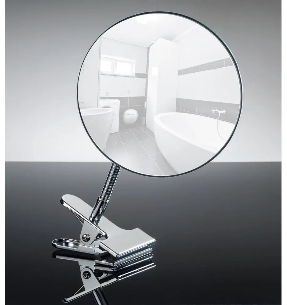 Козметично увеличително огледало (5x) ø 15 cm Clip – Wenko