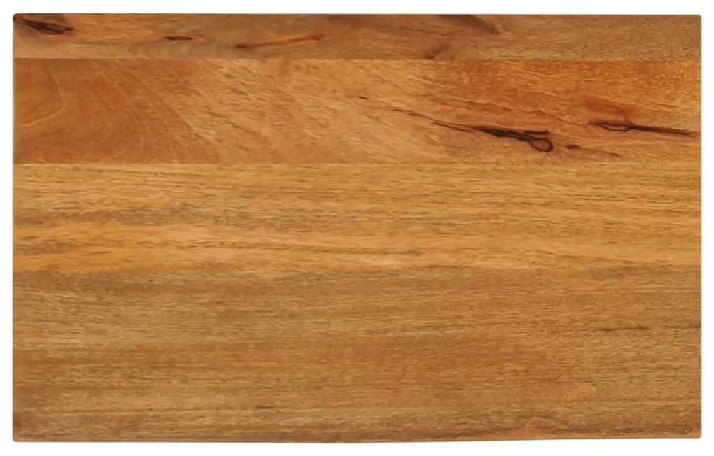 370583 vidaXL Плот за маса, жив ръб, 50x40x3,8 см, масивно дърво манго