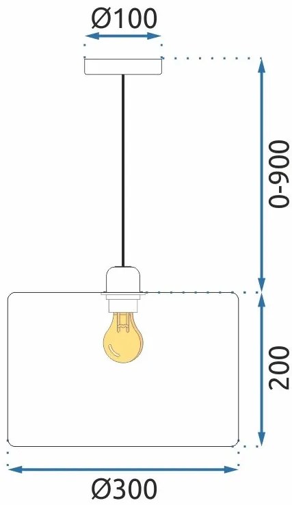 Лампа APP1015-1CP