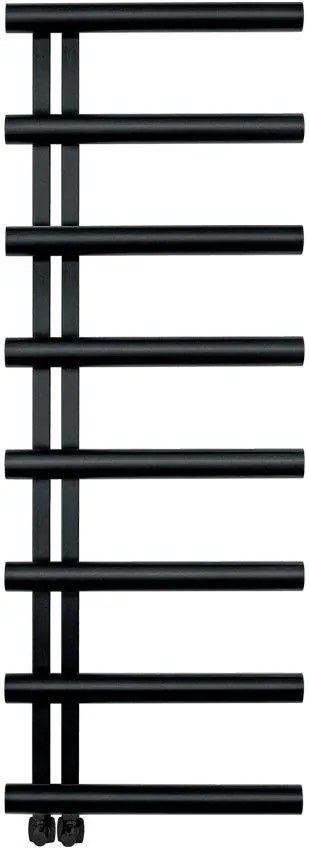 Релса за кърпи с отопление Inox Accent II-Черен