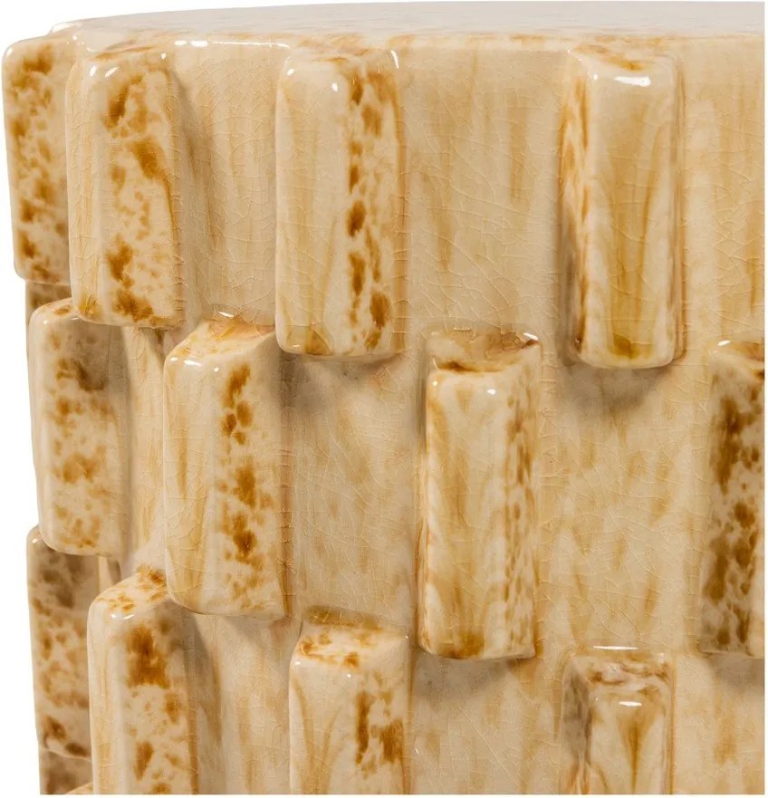 Керамична кръгла странична масичка ø 35 cm Axu – WOOOD